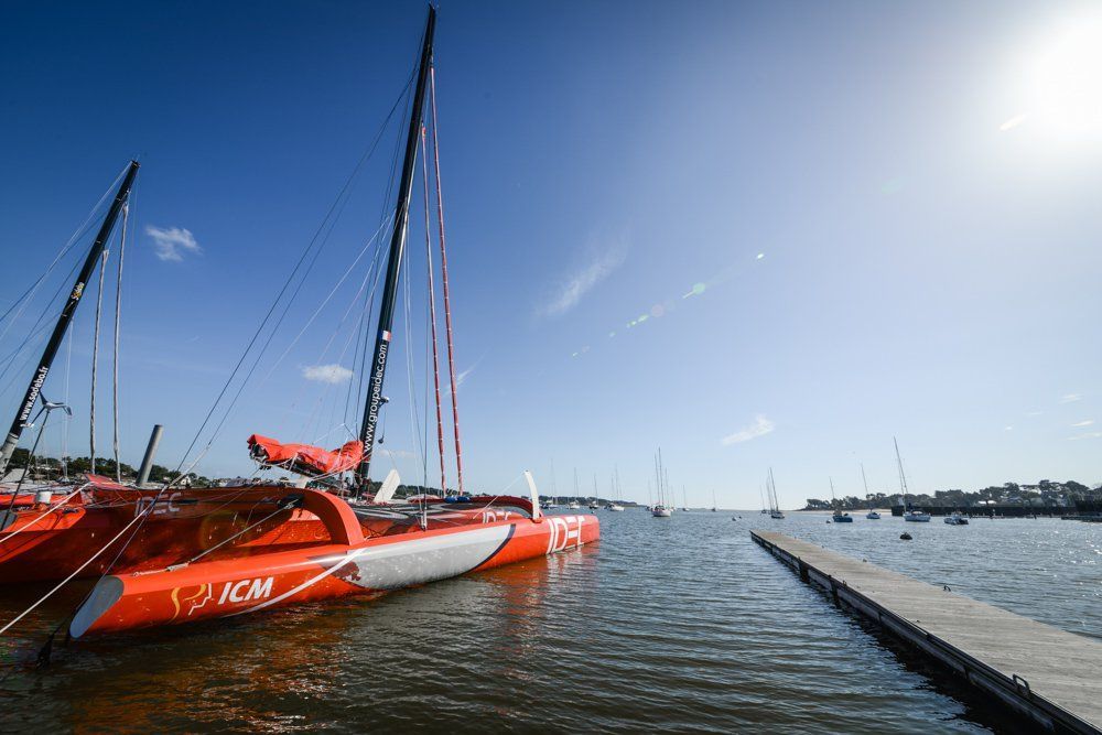 Point de vue sur l'eau à la Trinité sur Mer